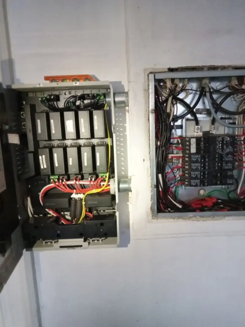 Electrical panel upgrade completed for Electrical Inspection in Barton Creek